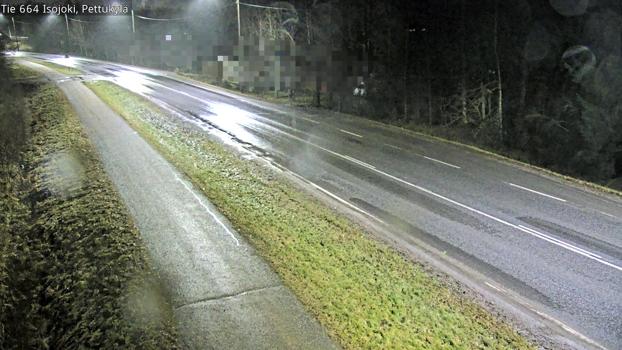 Weather Camera Image Road 664 Isojoki Pettukylä, Isojoki, Etelä-Pohjanmaa
