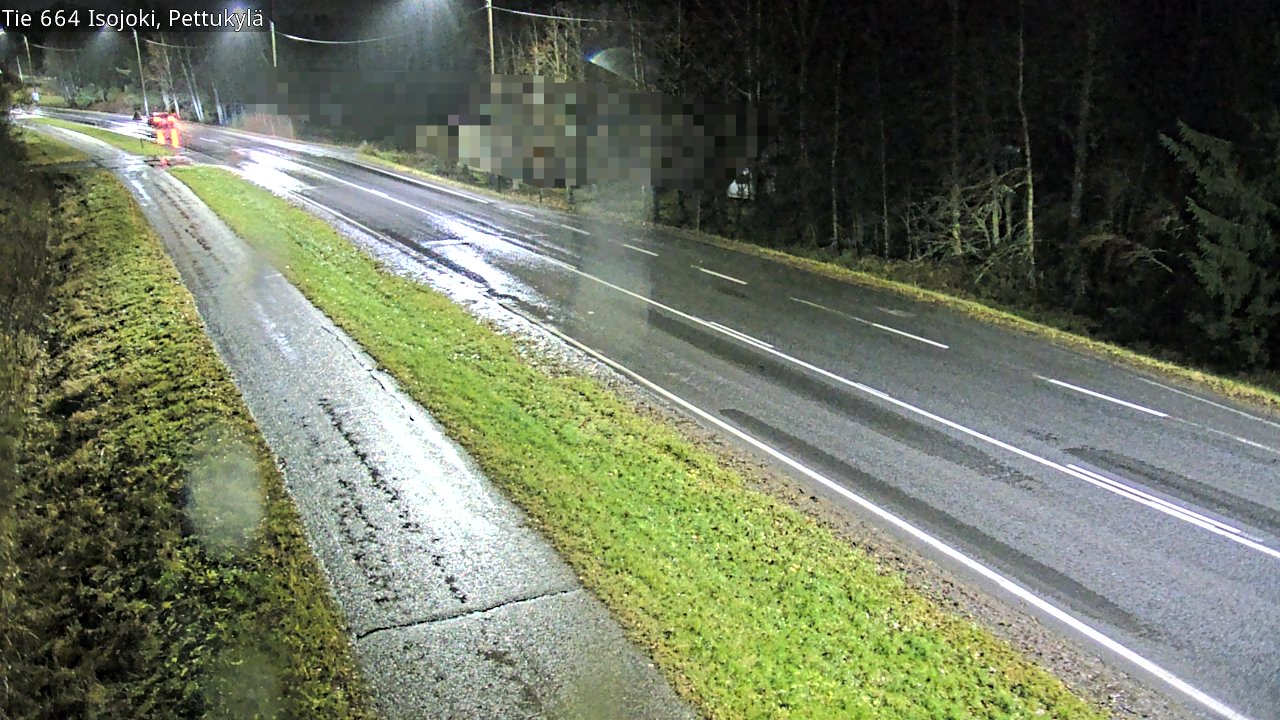 Weather Camera Image Väg 664 Storå Pettukylä, Isojoki, Etelä-Pohjanmaa