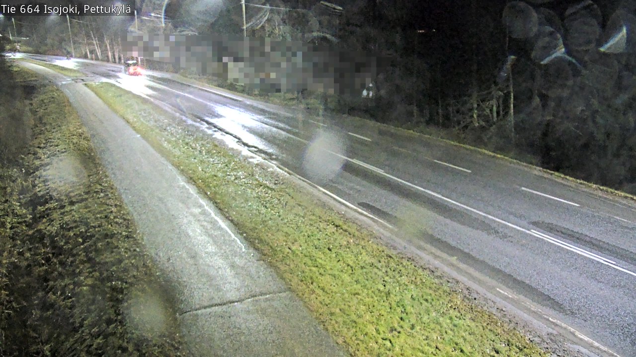 Weather Camera Image Road 664 Isojoki Pettukylä, Isojoki, Etelä-Pohjanmaa