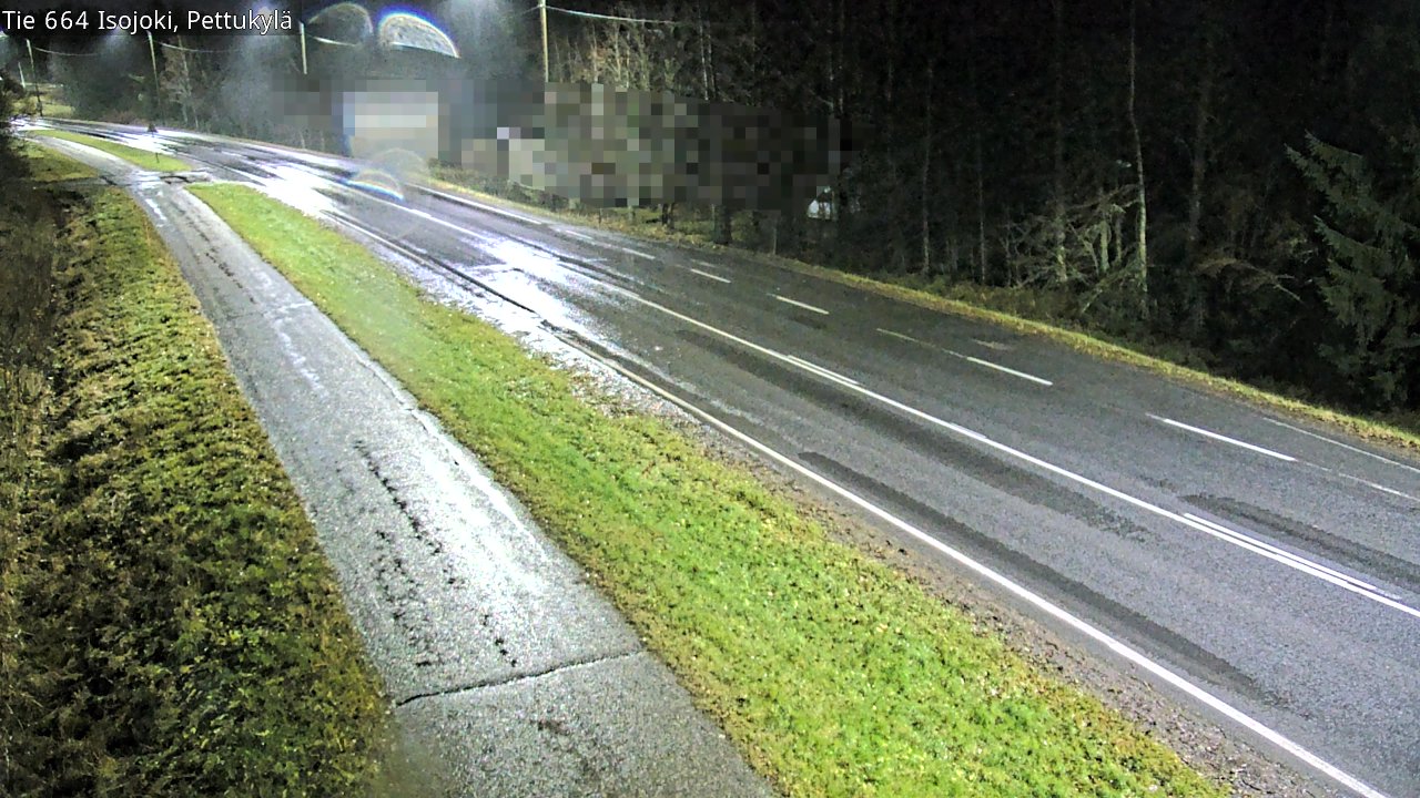 Weather Camera Image Väg 664 Storå Pettukylä, Isojoki, Etelä-Pohjanmaa