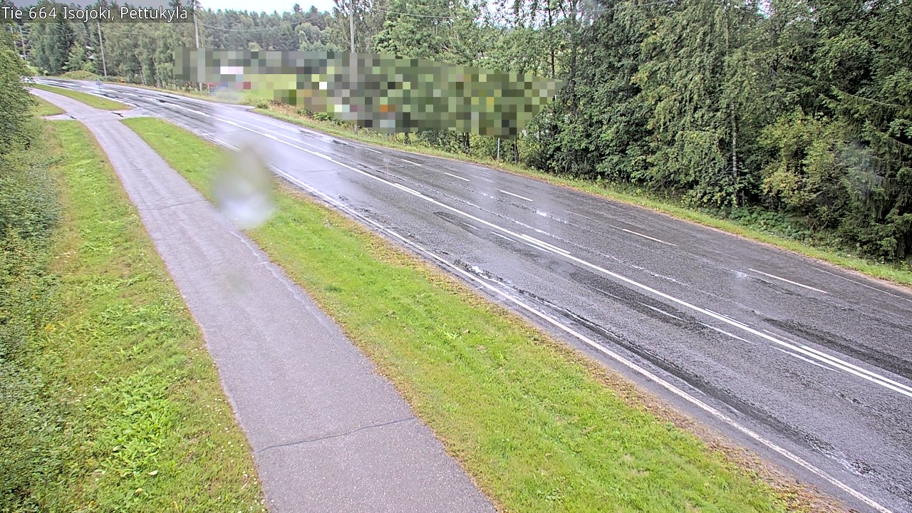 Weather Camera Image Väg 664 Storå Pettukylä, Isojoki, Etelä-Pohjanmaa
