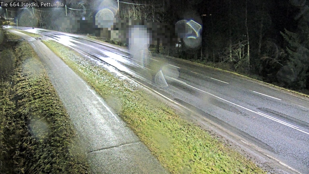 Weather Camera Image Road 664 Isojoki Pettukylä, Isojoki, Etelä-Pohjanmaa