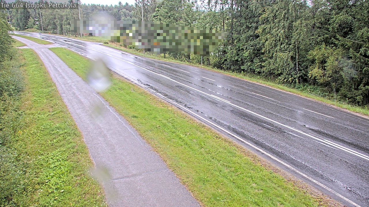 Weather Camera Image Väg 664 Storå Pettukylä, Isojoki, Etelä-Pohjanmaa