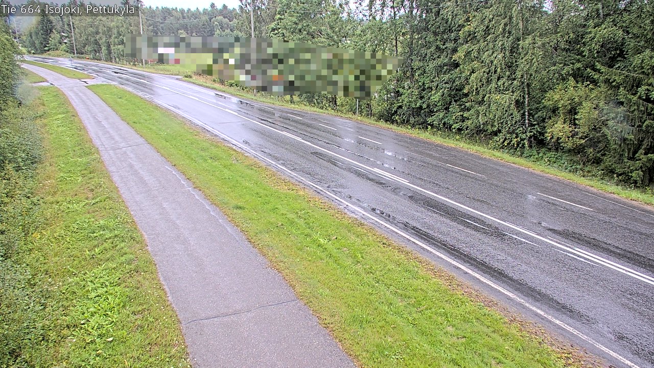 Weather Camera Image Road 664 Isojoki Pettukylä, Isojoki, Etelä-Pohjanmaa
