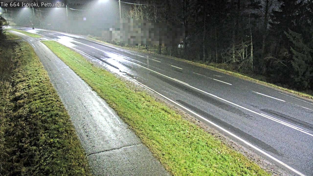 Weather Camera Image Road 664 Isojoki Pettukylä, Isojoki, Etelä-Pohjanmaa