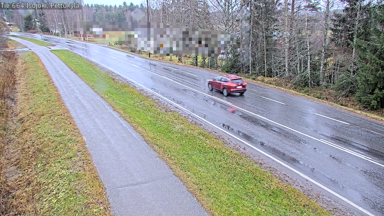 Weather Camera Image Väg 664 Storå Pettukylä, Isojoki, Etelä-Pohjanmaa