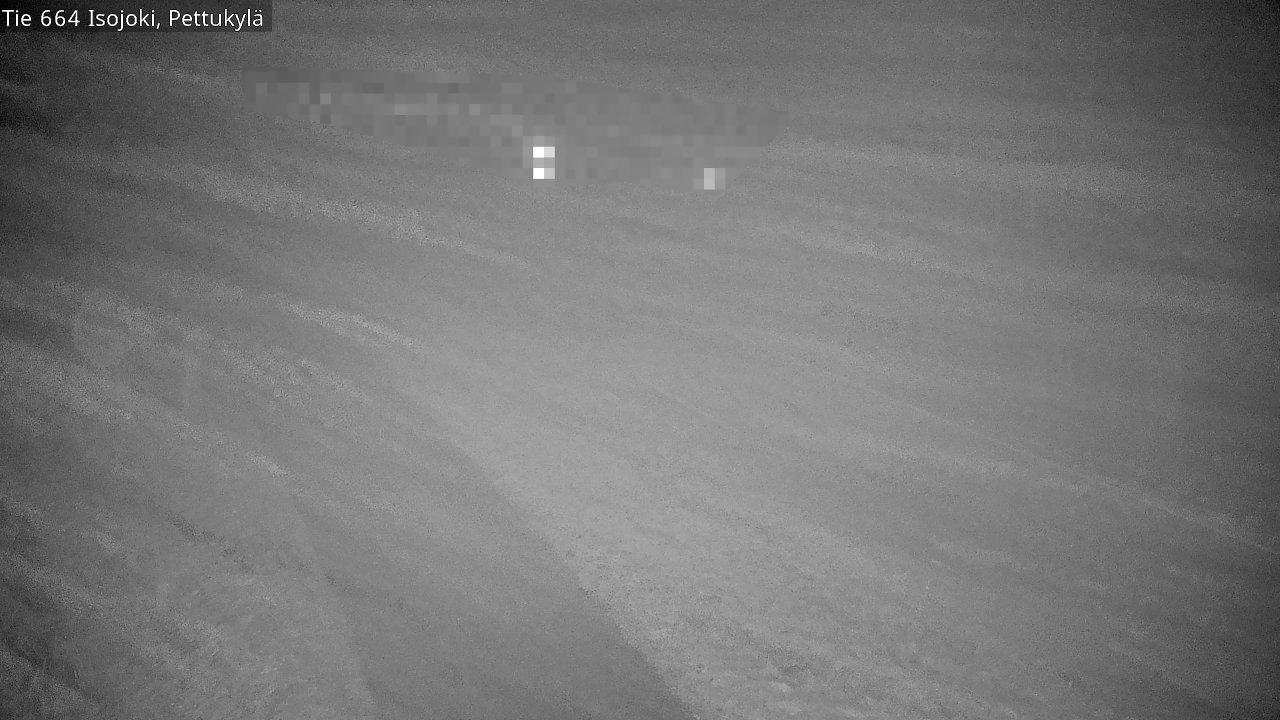 Weather Camera Image Road 664 Isojoki Pettukylä, Isojoki, Etelä-Pohjanmaa