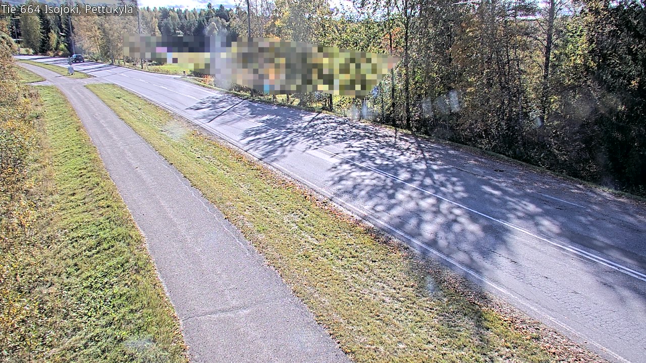 Weather Camera Image Väg 664 Storå Pettukylä, Isojoki, Etelä-Pohjanmaa