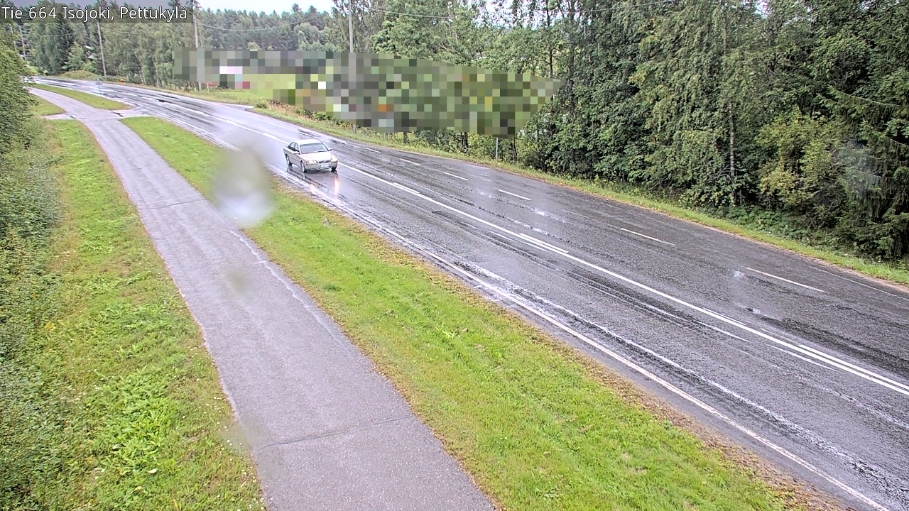 Weather Camera Image Väg 664 Storå Pettukylä, Isojoki, Etelä-Pohjanmaa