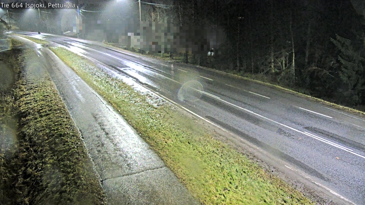 Weather Camera Image Road 664 Isojoki Pettukylä, Isojoki, Etelä-Pohjanmaa