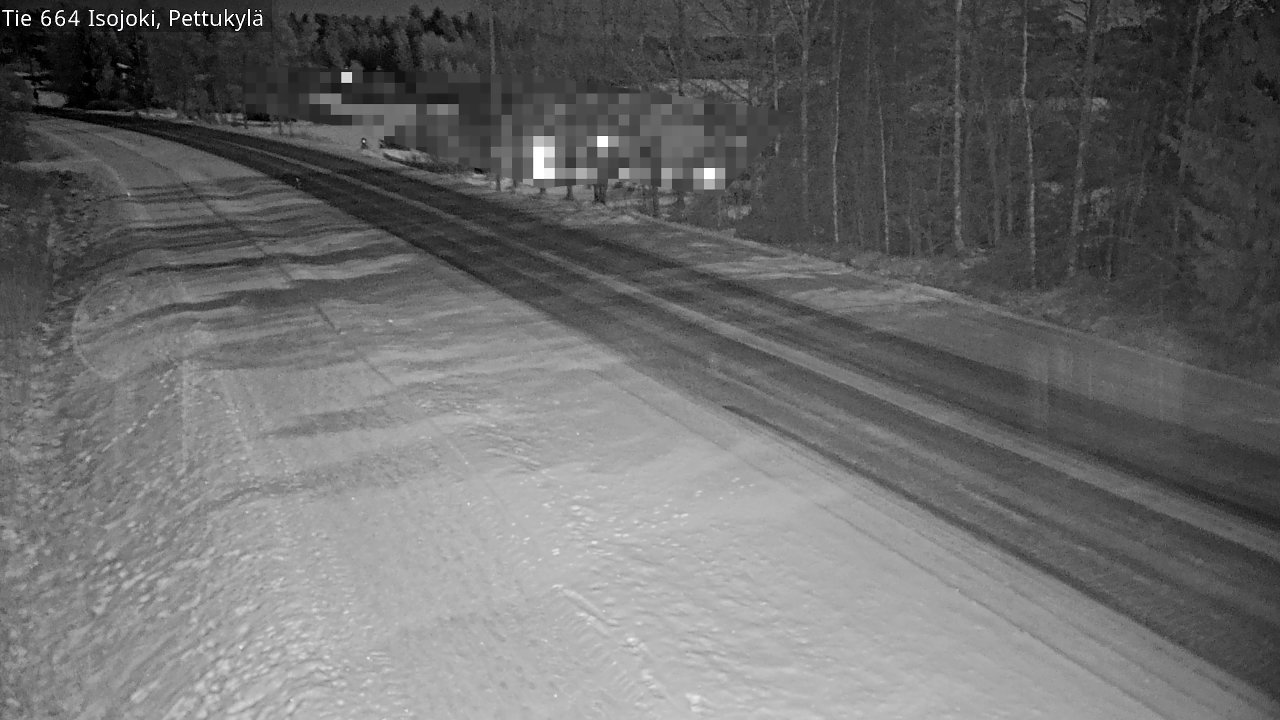 Weather Camera Image Väg 664 Storå Pettukylä, Isojoki, Etelä-Pohjanmaa