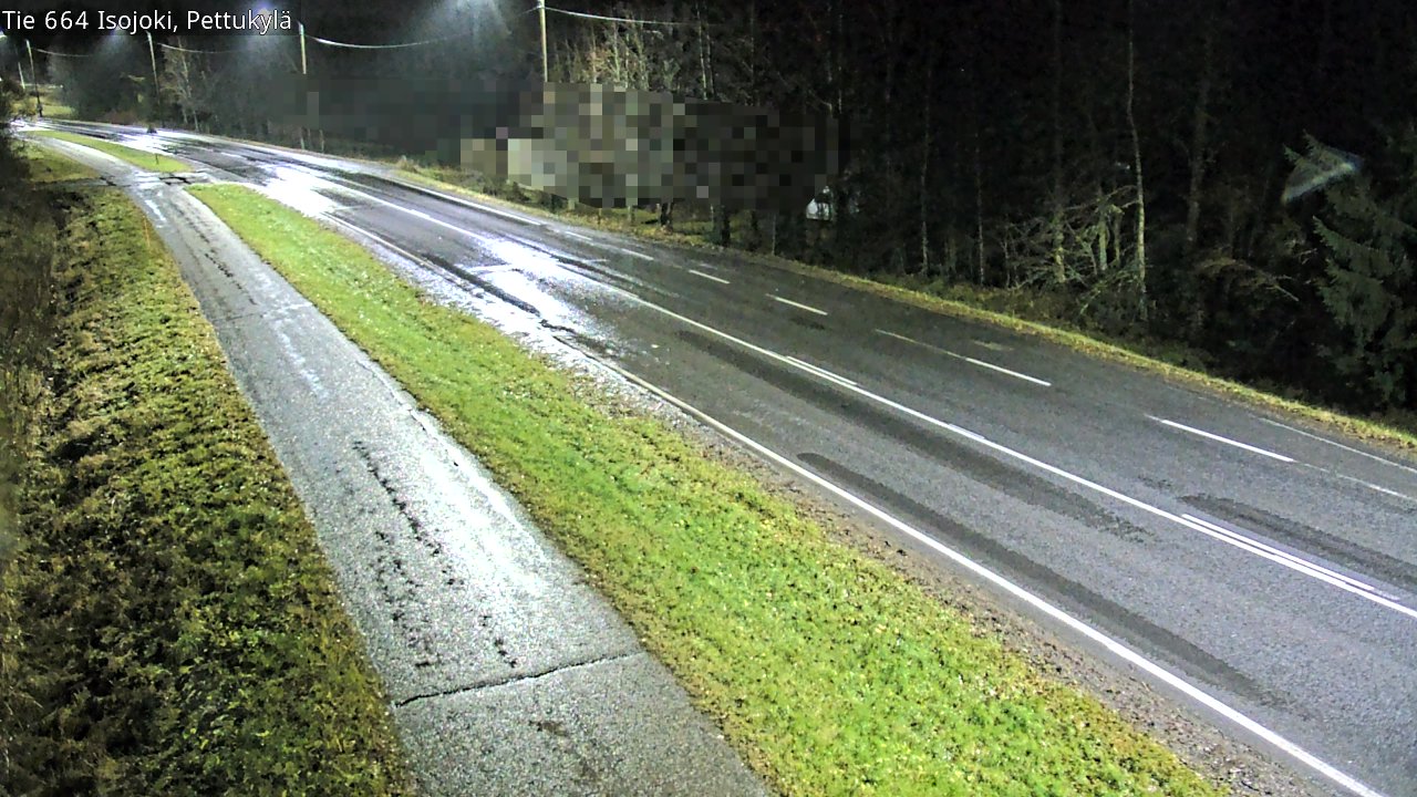 Weather Camera Image Väg 664 Storå Pettukylä, Isojoki, Etelä-Pohjanmaa