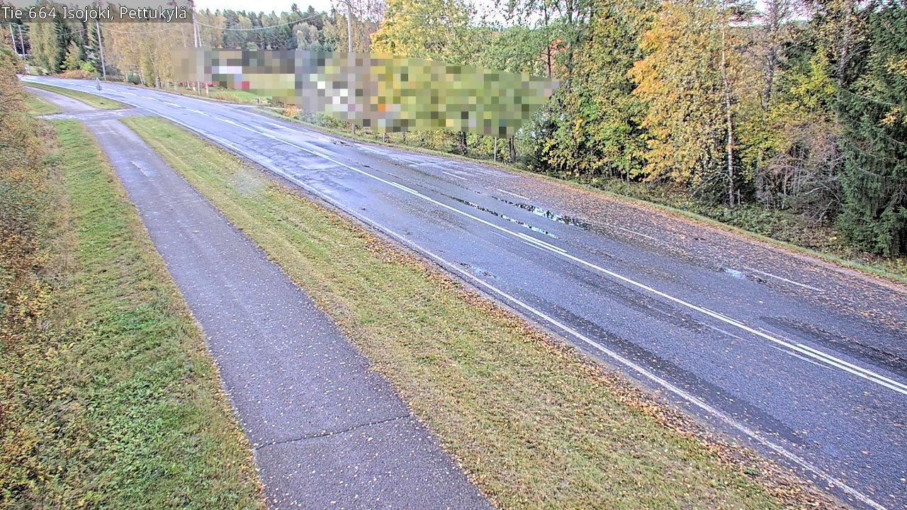 Weather Camera Image Road 664 Isojoki Pettukylä, Isojoki, Etelä-Pohjanmaa