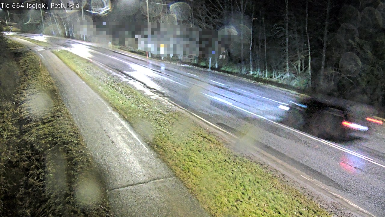 Weather Camera Image Road 664 Isojoki Pettukylä, Isojoki, Etelä-Pohjanmaa