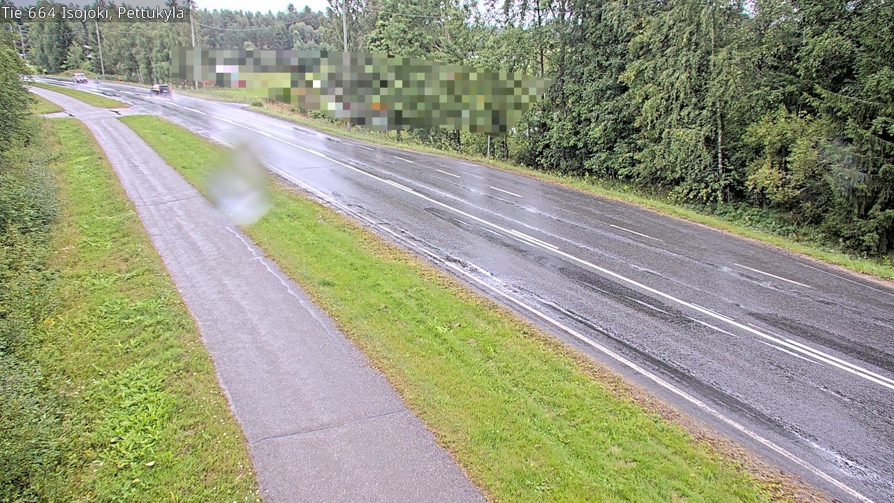 Weather Camera Image Väg 664 Storå Pettukylä, Isojoki, Etelä-Pohjanmaa