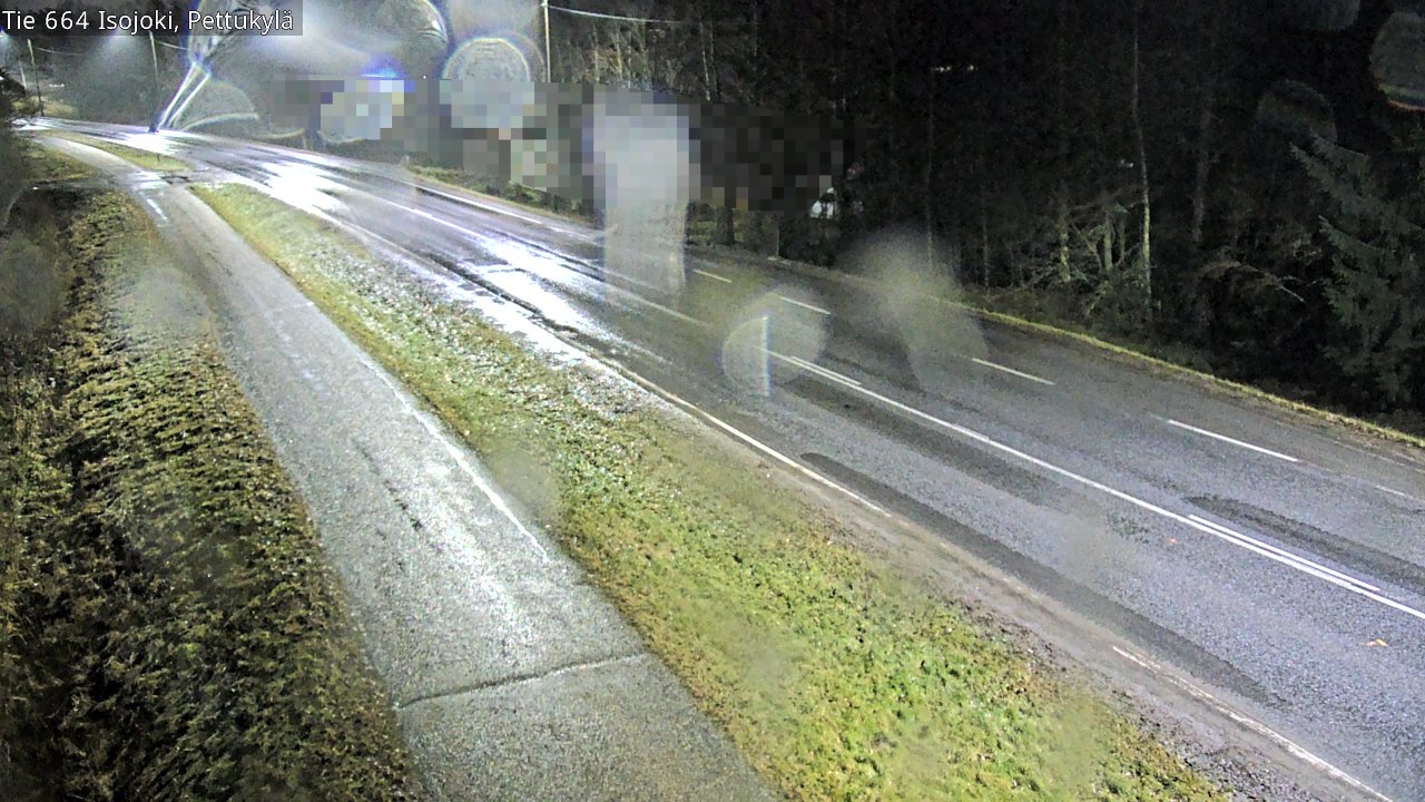Weather Camera Image Road 664 Isojoki Pettukylä, Isojoki, Etelä-Pohjanmaa