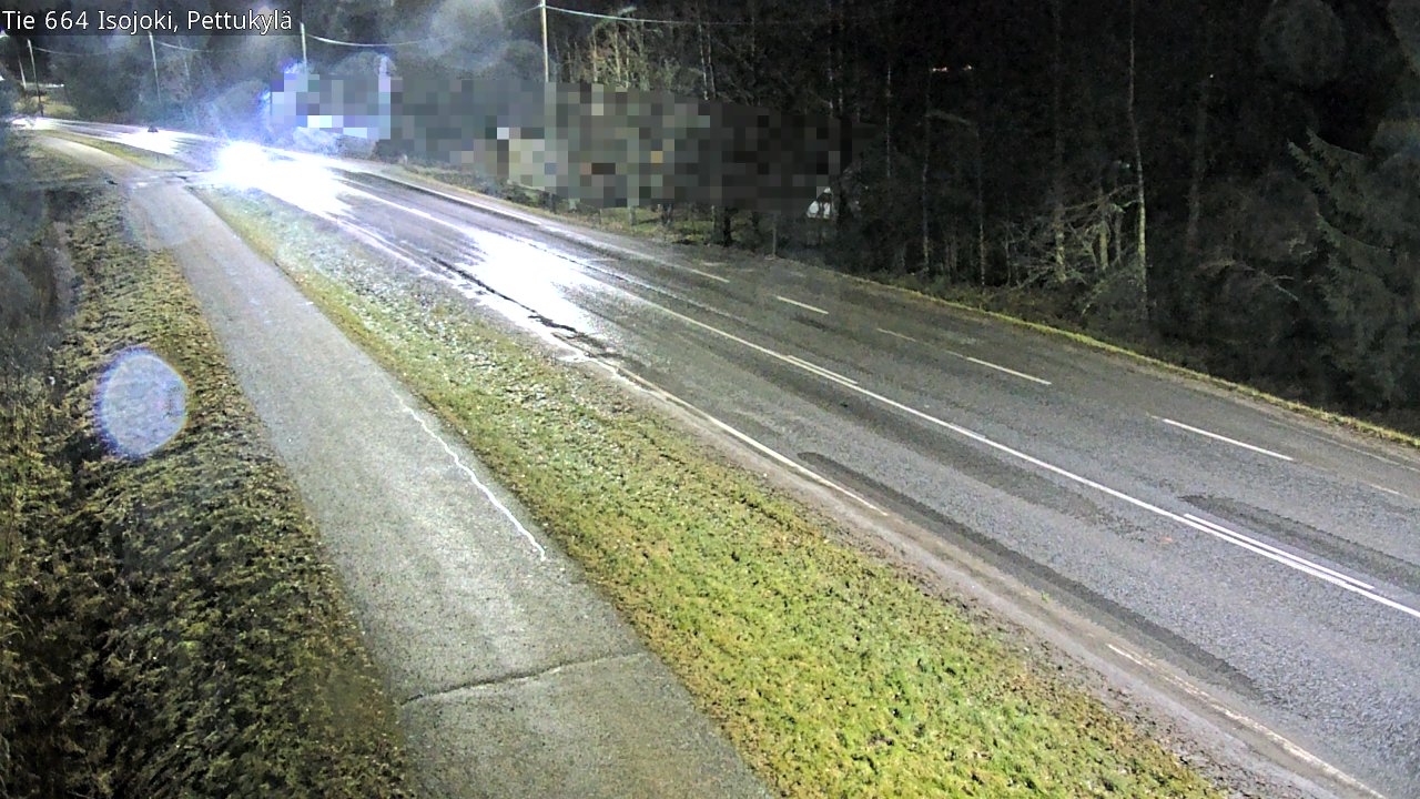 Weather Camera Image Road 664 Isojoki Pettukylä, Isojoki, Etelä-Pohjanmaa