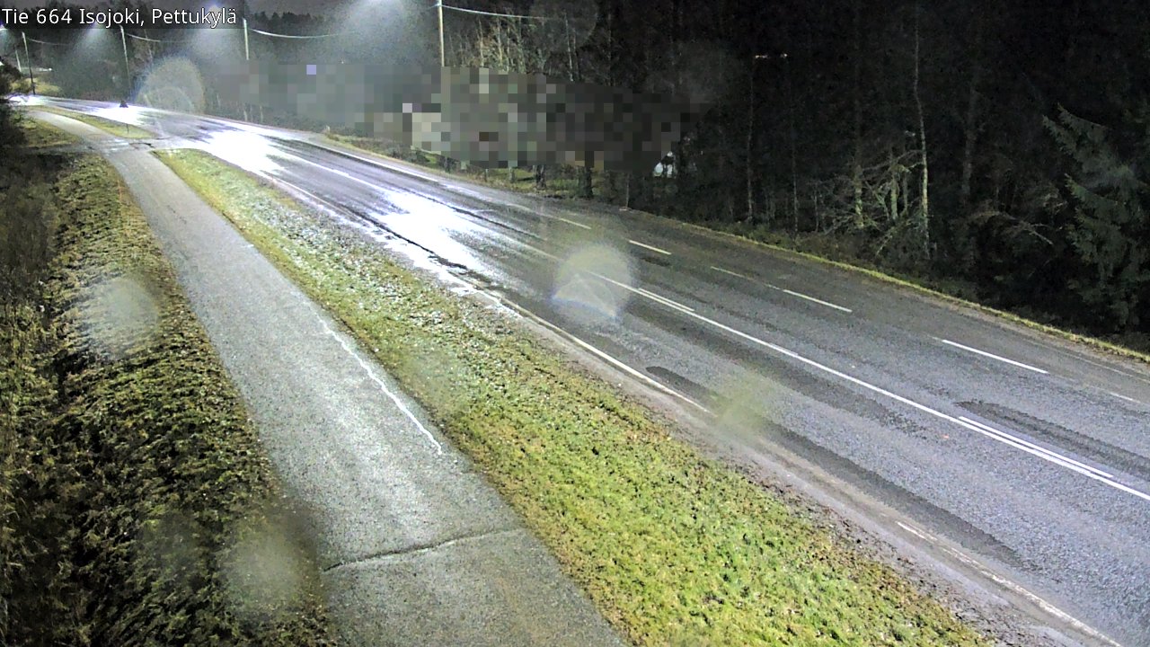 Weather Camera Image Road 664 Isojoki Pettukylä, Isojoki, Etelä-Pohjanmaa