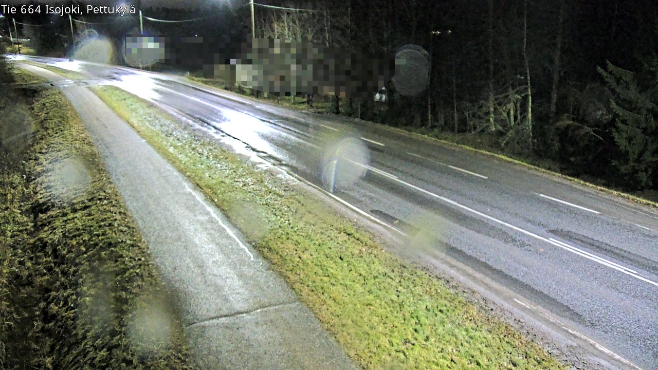 Weather Camera Image Road 664 Isojoki Pettukylä, Isojoki, Etelä-Pohjanmaa