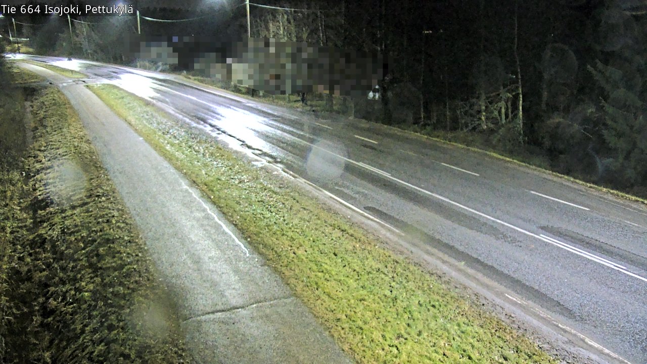 Weather Camera Image Road 664 Isojoki Pettukylä, Isojoki, Etelä-Pohjanmaa
