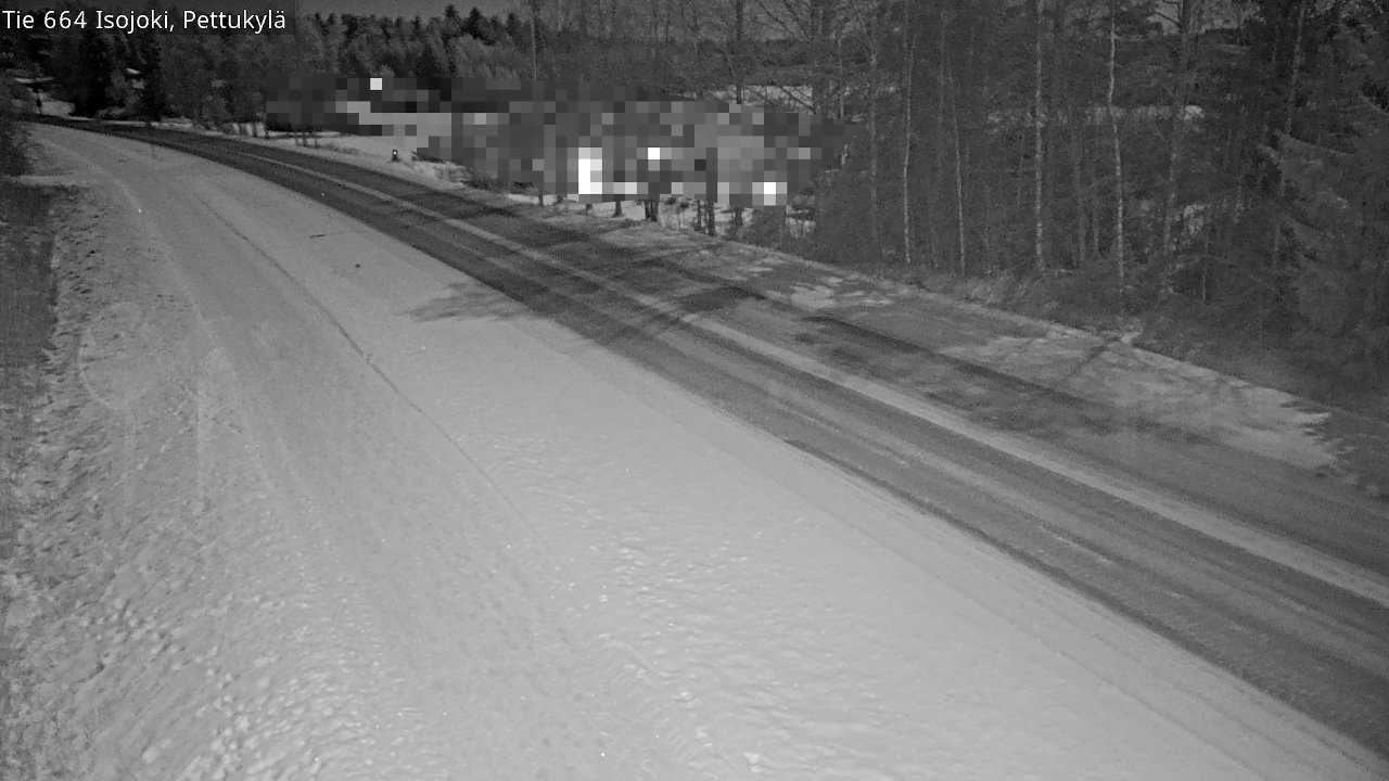 Weather Camera Image Road 664 Isojoki Pettukylä, Isojoki, Etelä-Pohjanmaa