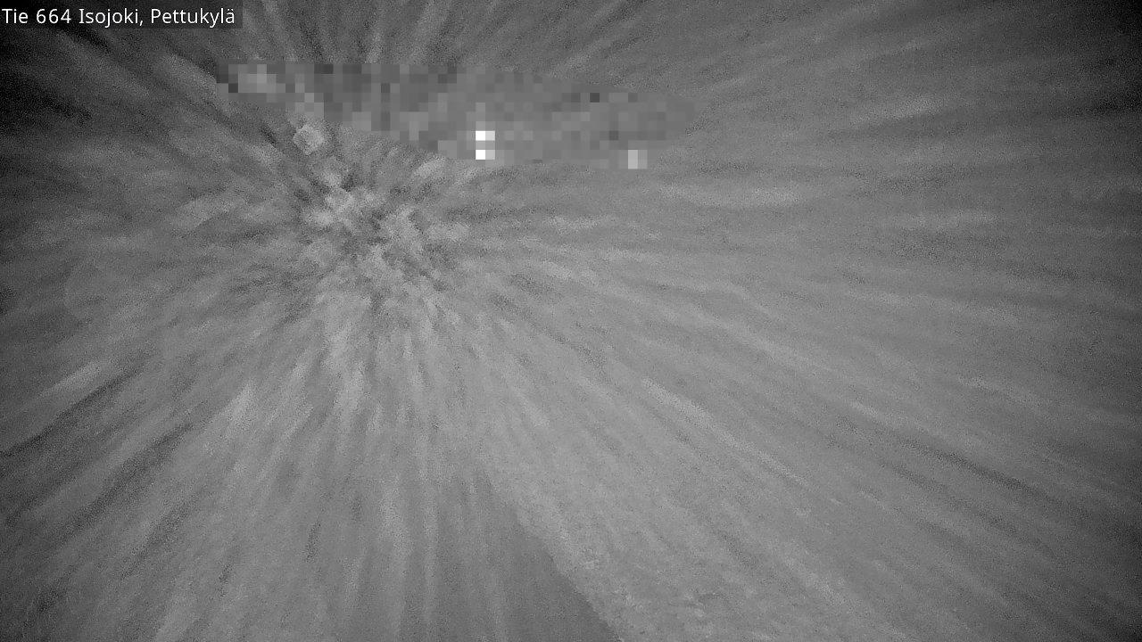 Weather Camera Image Road 664 Isojoki Pettukylä, Isojoki, Etelä-Pohjanmaa