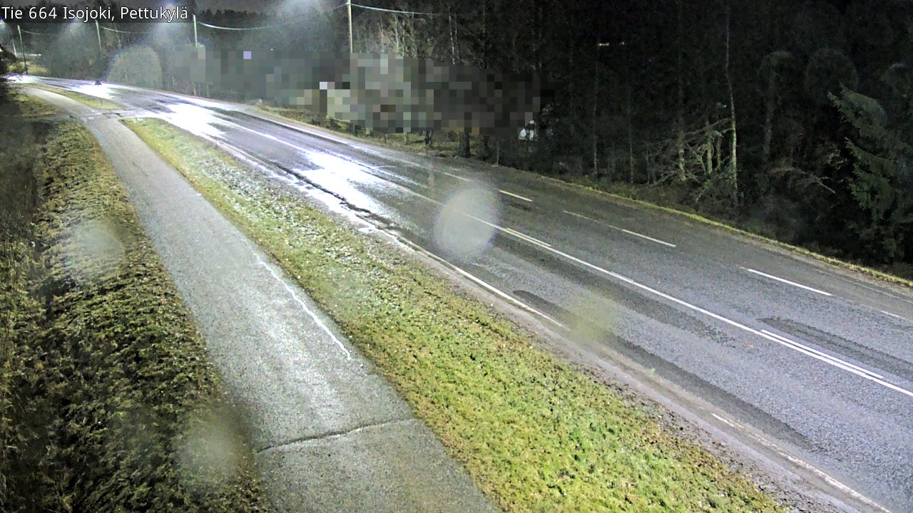 Weather Camera Image Road 664 Isojoki Pettukylä, Isojoki, Etelä-Pohjanmaa