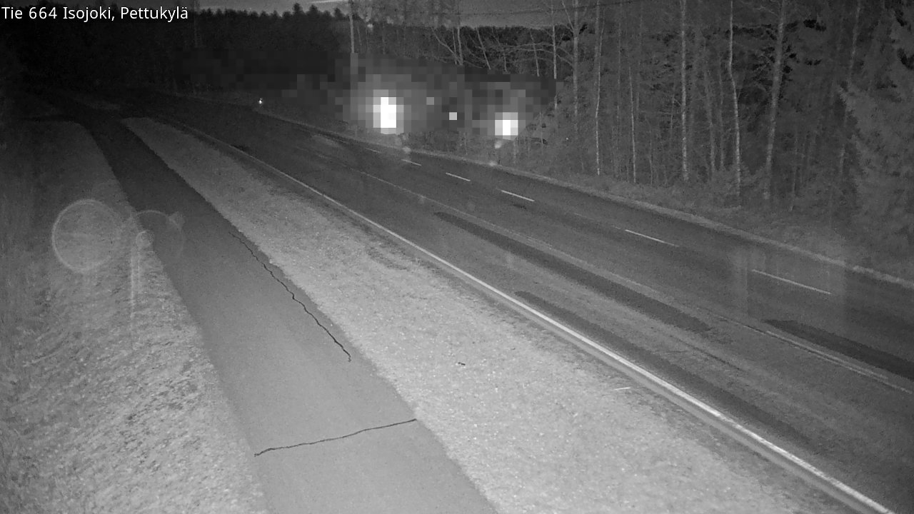 Weather Camera Image Väg 664 Storå Pettukylä, Isojoki, Etelä-Pohjanmaa