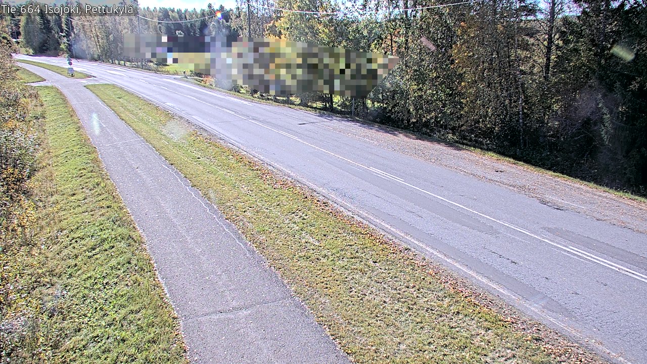 Weather Camera Image Road 664 Isojoki Pettukylä, Isojoki, Etelä-Pohjanmaa