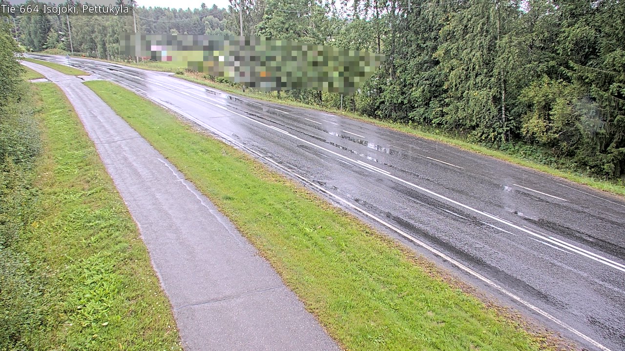 Weather Camera Image Väg 664 Storå Pettukylä, Isojoki, Etelä-Pohjanmaa
