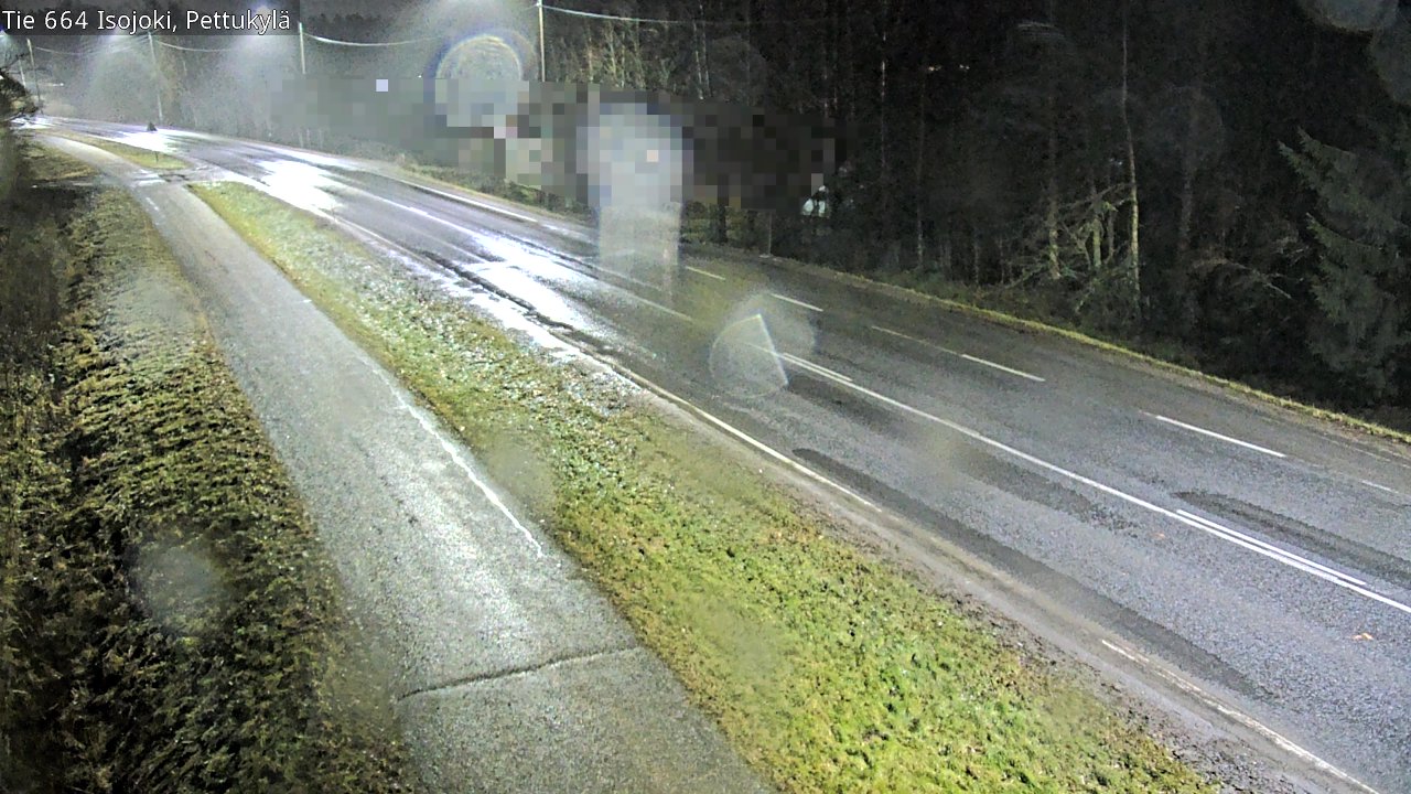 Weather Camera Image Road 664 Isojoki Pettukylä, Isojoki, Etelä-Pohjanmaa
