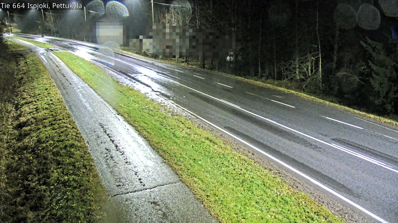 Weather Camera Image Väg 664 Storå Pettukylä, Isojoki, Etelä-Pohjanmaa