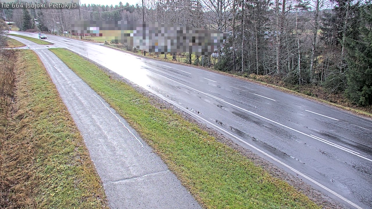 Weather Camera Image Väg 664 Storå Pettukylä, Isojoki, Etelä-Pohjanmaa