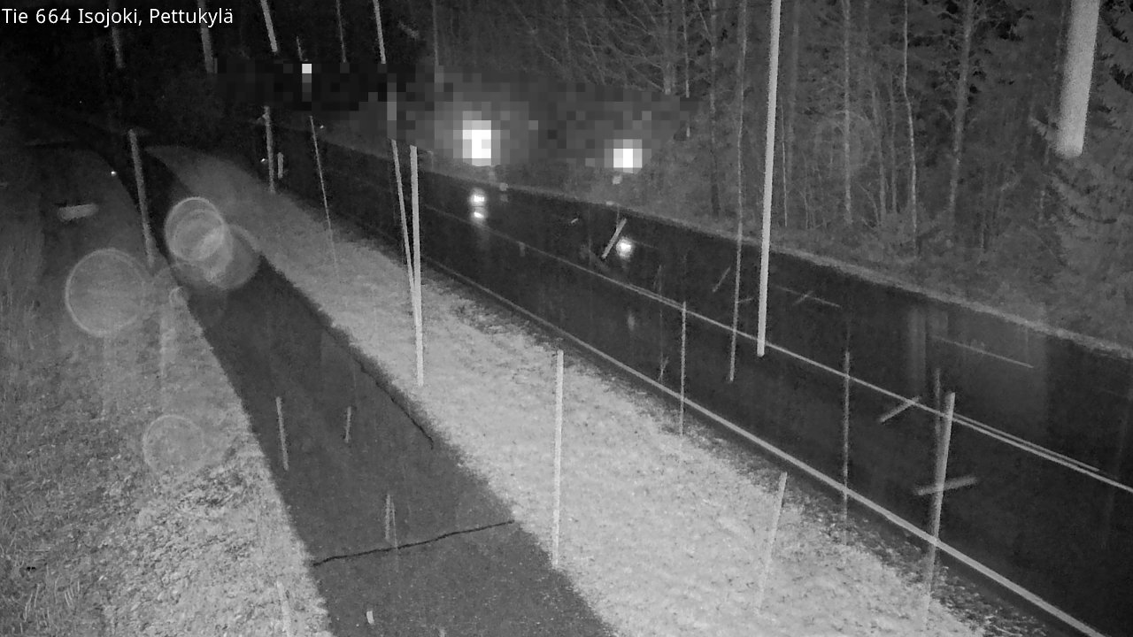 Weather Camera Image Väg 664 Storå Pettukylä, Isojoki, Etelä-Pohjanmaa