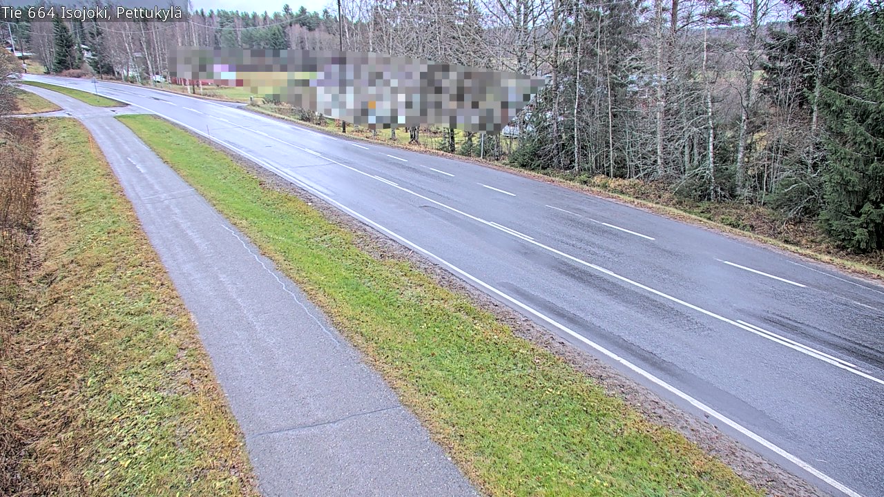 Weather Camera Image Väg 664 Storå Pettukylä, Isojoki, Etelä-Pohjanmaa