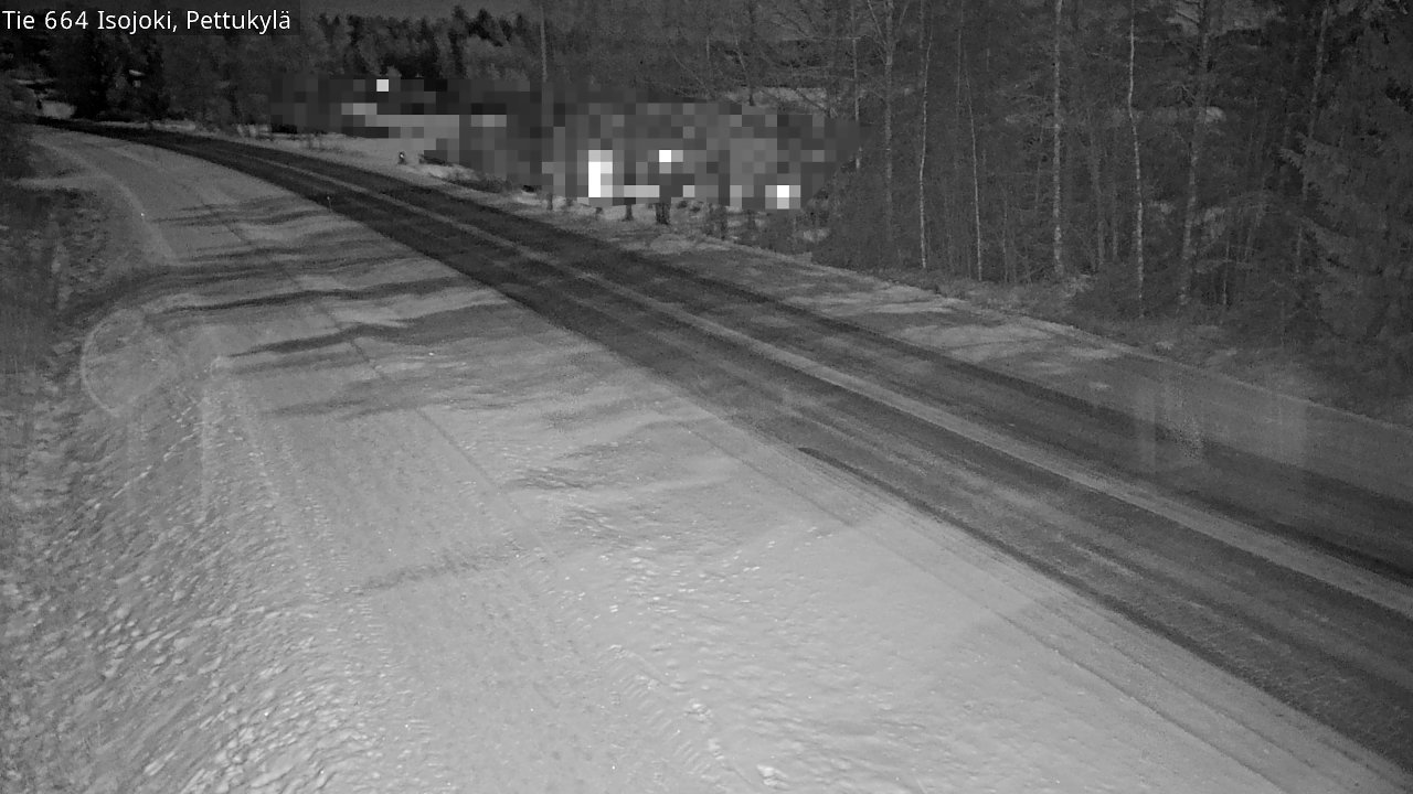 Weather Camera Image Väg 664 Storå Pettukylä, Isojoki, Etelä-Pohjanmaa