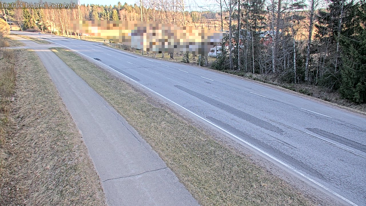 Weather Camera Image Väg 664 Storå Pettukylä, Isojoki, Etelä-Pohjanmaa