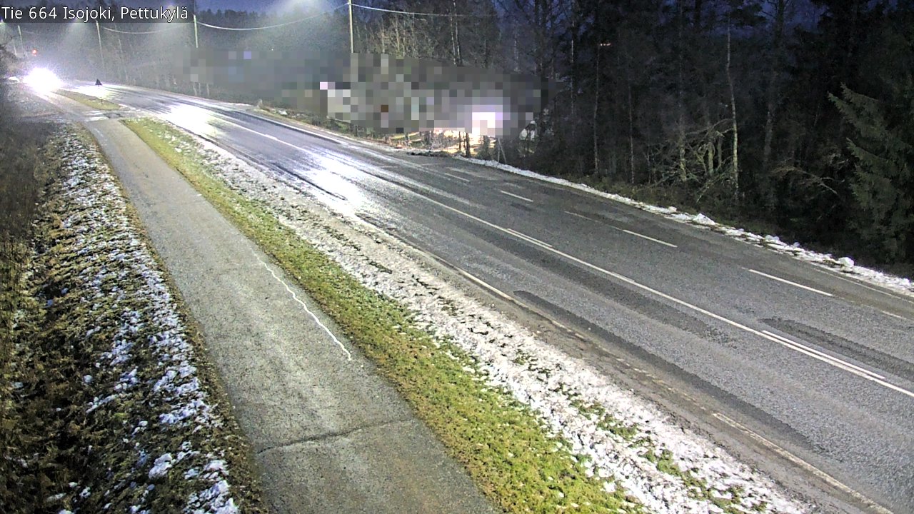 Weather Camera Image Road 664 Isojoki Pettukylä, Isojoki, Etelä-Pohjanmaa