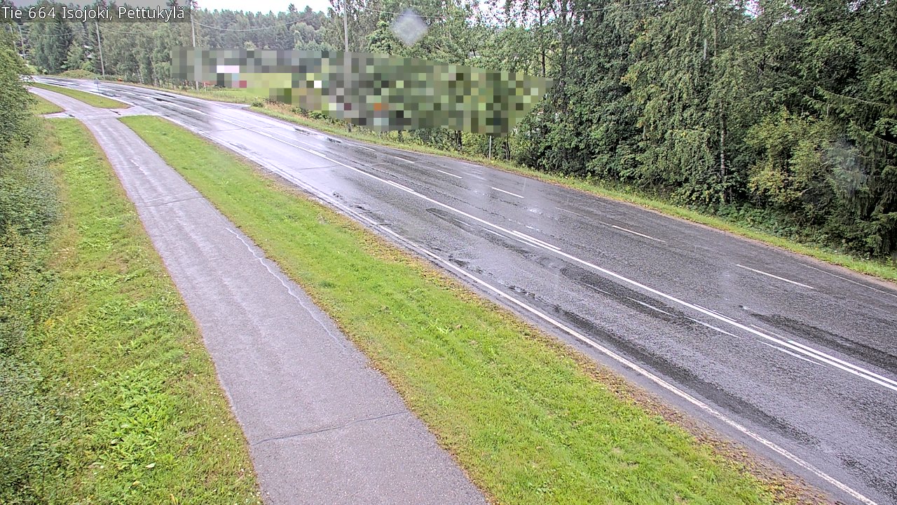 Weather Camera Image Väg 664 Storå Pettukylä, Isojoki, Etelä-Pohjanmaa