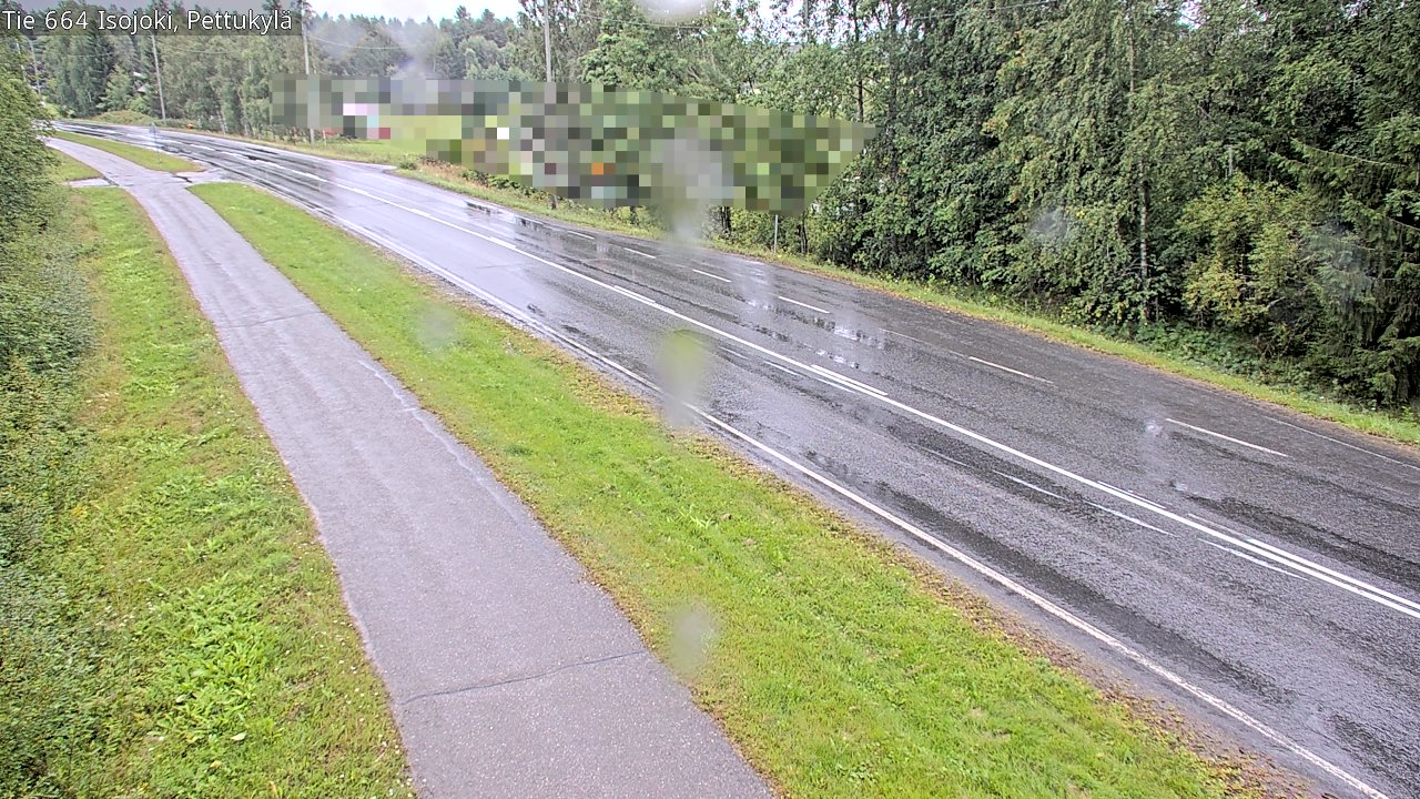 Weather Camera Image Väg 664 Storå Pettukylä, Isojoki, Etelä-Pohjanmaa