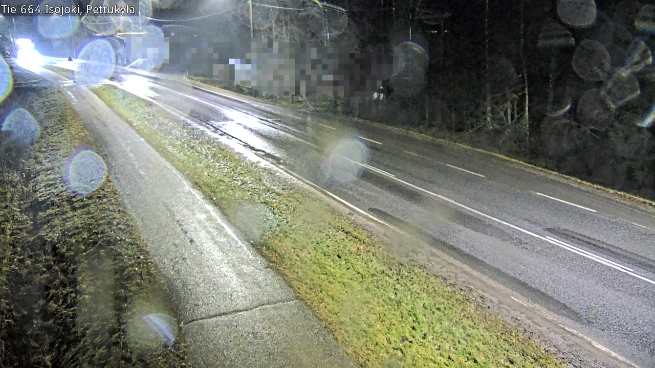Weather Camera Image Road 664 Isojoki Pettukylä, Isojoki, Etelä-Pohjanmaa