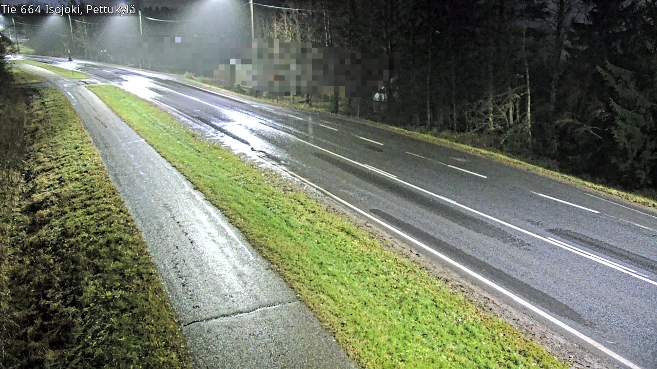 Weather Camera Image Road 664 Isojoki Pettukylä, Isojoki, Etelä-Pohjanmaa