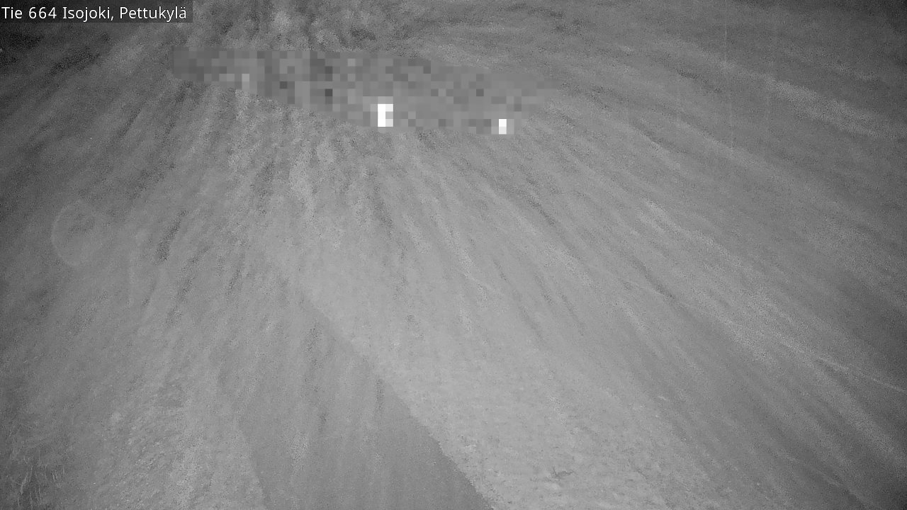 Weather Camera Image Road 664 Isojoki Pettukylä, Isojoki, Etelä-Pohjanmaa