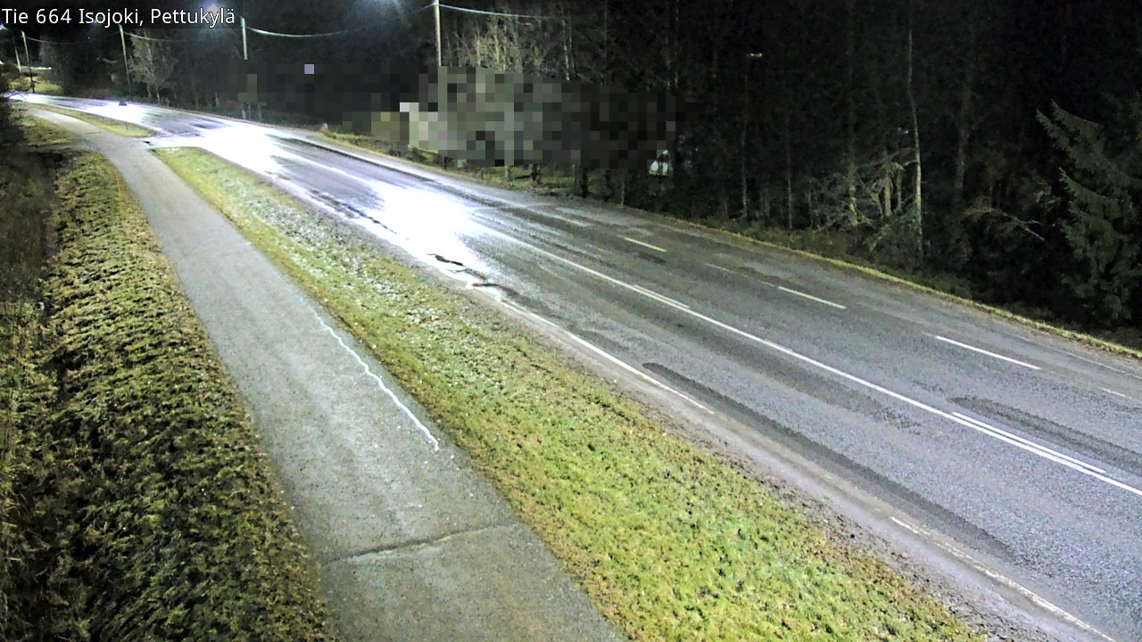 Weather Camera Image Road 664 Isojoki Pettukylä, Isojoki, Etelä-Pohjanmaa