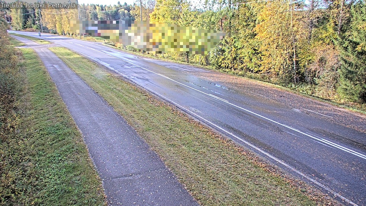 Weather Camera Image Road 664 Isojoki Pettukylä, Isojoki, Etelä-Pohjanmaa