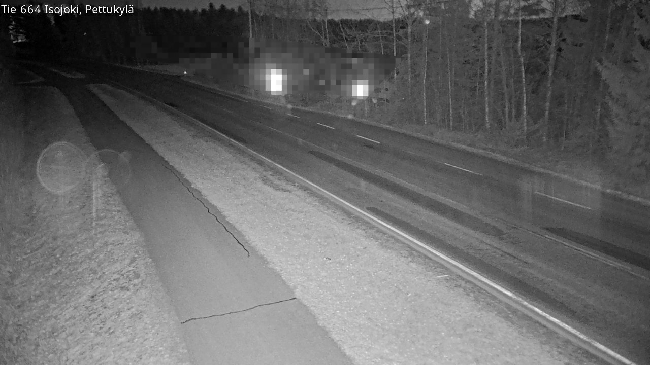 Weather Camera Image Väg 664 Storå Pettukylä, Isojoki, Etelä-Pohjanmaa