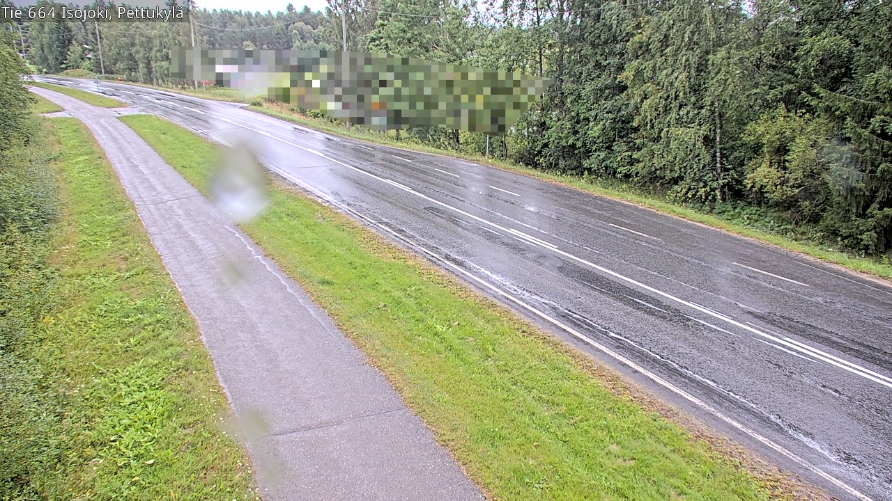 Weather Camera Image Väg 664 Storå Pettukylä, Isojoki, Etelä-Pohjanmaa