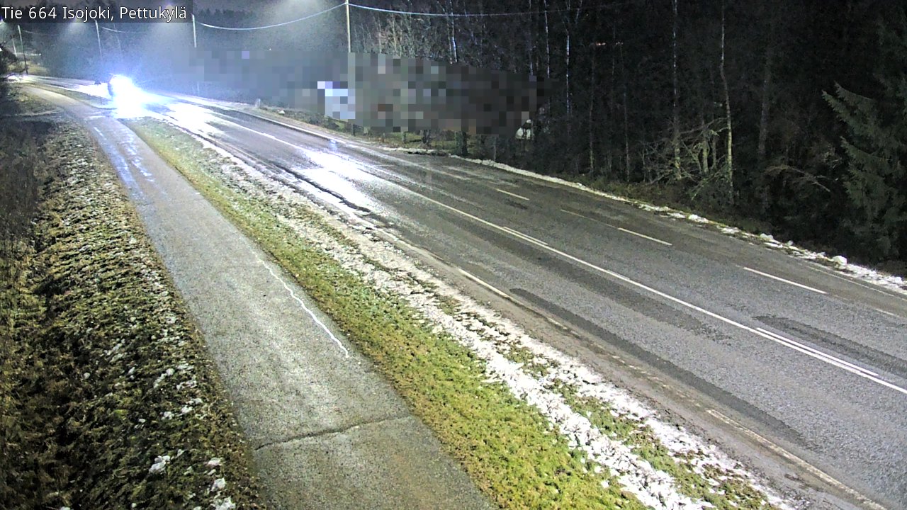 Weather Camera Image Väg 664 Storå Pettukylä, Isojoki, Etelä-Pohjanmaa