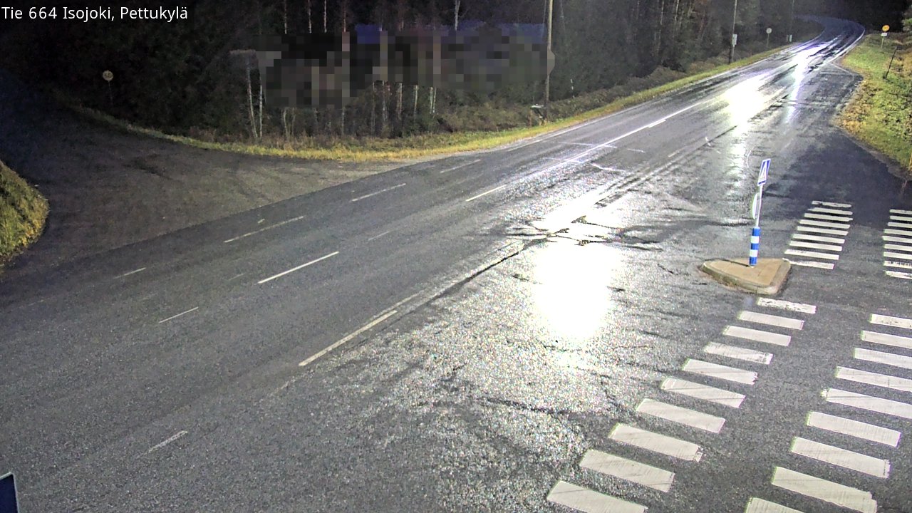 Weather Camera Image Väg 664 Storå Pettukylä, Isojoki, Etelä-Pohjanmaa