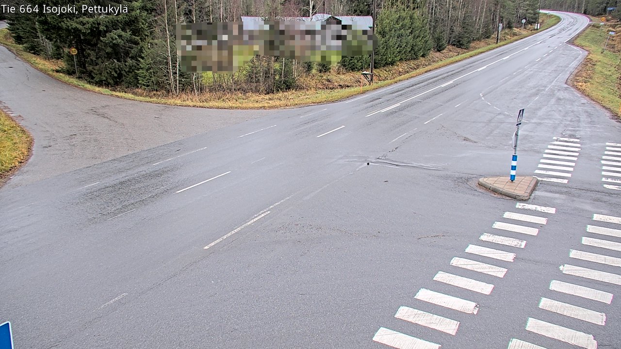 Weather Camera Image Väg 664 Storå Pettukylä, Isojoki, Etelä-Pohjanmaa